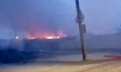 Malatya’da Korkutan Ev Yangını