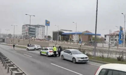 Malatya’da Maddi Hasarlı Trafik Kazası
