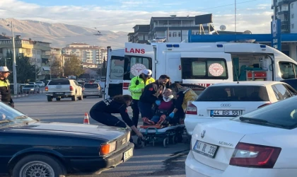 Malatya’da Trafik Kazası 1 Yaralı