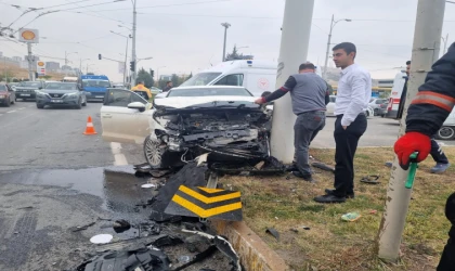 Malatya’da Trafik Kazası 2 Yaralı