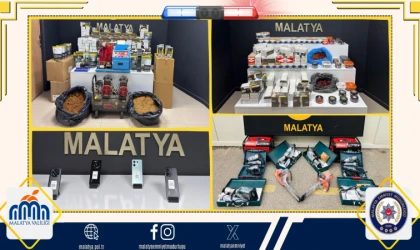 Malatya’da Yasa Dışı Ticaret Çökertildi!