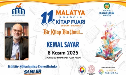 Prof. Dr. Kemal Sayar Malatya Kitap Fuarı’nda