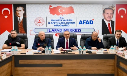 Vali Yavuz, Malatya’da Afet Risklerini Azaltmak, İçin Çalışıyoruz