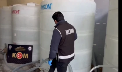 81 İlde Sahte Alkole Yönelik Operasyon