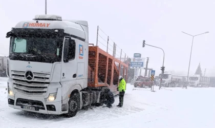 Malatya Adıyaman Yolu Trafiğe Kapatıldı