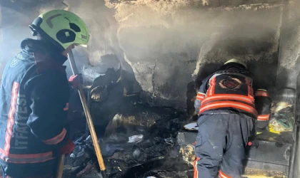 Malatya’da Ev Yangını: Ev Kullanılamaz Hale Geldi