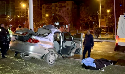 Malatya’da Feci Kaza; 1 Ölü 1 Ağır Yaralı