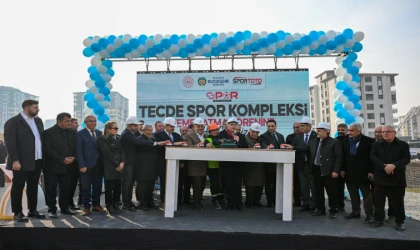 Malatya’da Tecde Spor Kompleksi’nin Temeli Atıldı