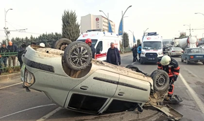 Malatya’da Trafik Kazaları 5 Yaralı