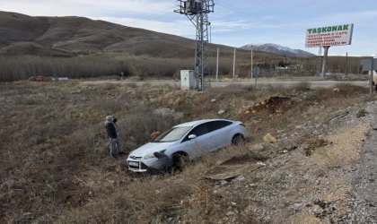 Malatya’da Trafik Kazası 2 Yaralı