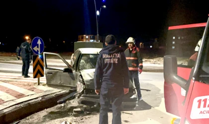 Malatya’da Trafik Kazası 3 Yaralı