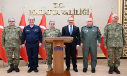 TSK Üst Kademesinden Malatya’ya Çıkarma!