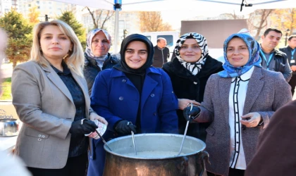 Yeşilyurt’ta Tarhana Buluşmasına Yoğun Katılım