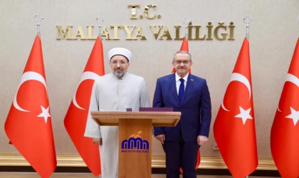 Diyanet İşleri Başkanı Arpaguş Malatya’da