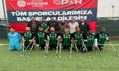 Malatya Büyükşehir Ampute Futbol Takımı Deplasmanda Kazandı