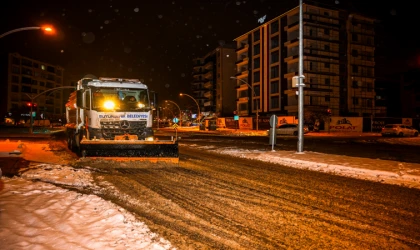 Malatya Büyükşehir, Karla Mücadelede 7/24 Sahada