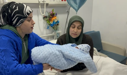 Malatya’da 2026’nın İlk Bebeği Dünyaya Geldi