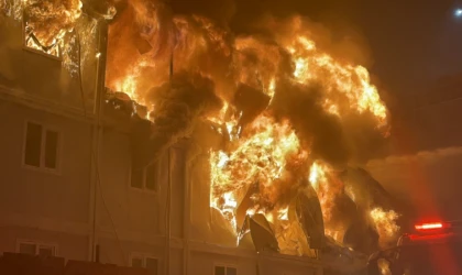 Malatya’da Büyük Yangın, Facianın Eşiğinden Dönüldü