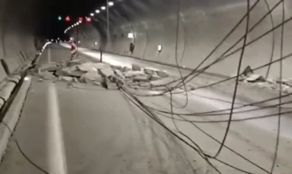 Malatya’da Erkenek Tünelinde Göçük!