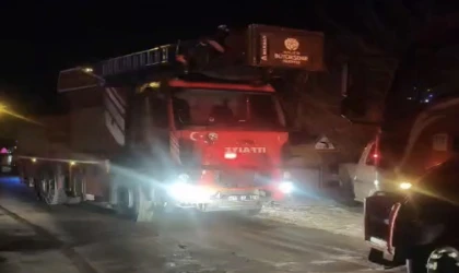 Malatya’da Gece Yarısı Müstakil Evde Yangın Paniği