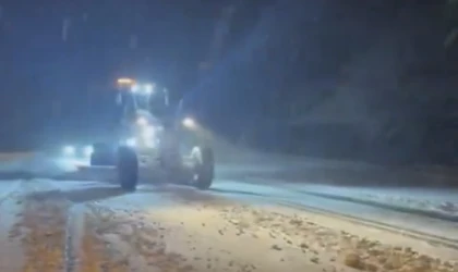 Malatya’da Kar Ulaşımı Olumsuz Etkiliyor