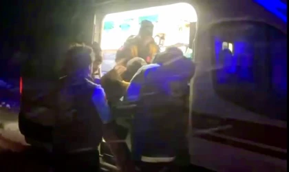 Malatya’da Kar Yağışı Nedeniyle Mahsur Kalan Hasta Kurtarıldı