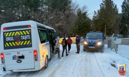Malatya’da Okul Servislerine Sıkı Denetim