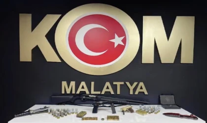 Malatya’da Ruhsatsız Silah Operasyonu: 4 Gözaltı