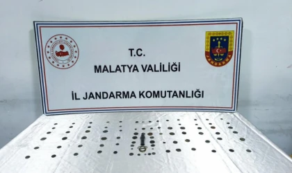 Malatya’da Tarihi Eser Operasyonu