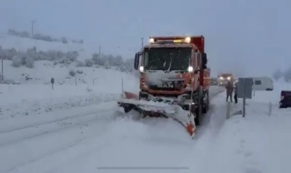Malatya’da Yoğun Kar Ulaşımı Etkiliyor