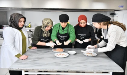 Yeşilyurt’ta Mesleki Eğitim Kursları Tüm Hızıyla Devam Ediyor