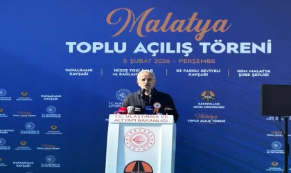 Bakan Uraloğlu, Malatya’ya 143 milyar liralık yatırım yaptık”