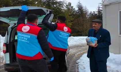 Malatya’da Sefa Sofrası, Yaşlılara Yemek Dağıtımı