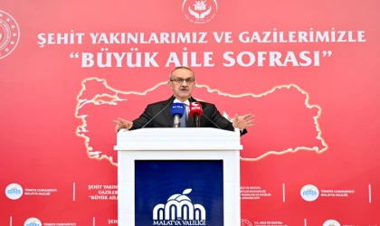 Malatya’da Şehit Aileleri Ve Gaziler Onuruna İftar Programı