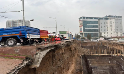 Malatya’da Yerinde Dönüşüm İnşaatında Çökme