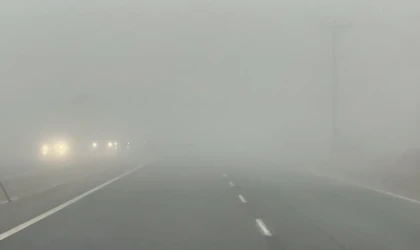 Malatya’da Yoğun Sis Etkili Oluyor