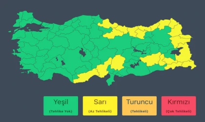 Meteoroloji’den Kuvvetli Yağış ve Fırtına Uyarısı