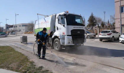 Battalgazi’de Derme Deresi’nde Temizlik