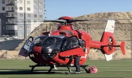 Malatya’da 1,5 Yaşındaki Çocuğun İmdadına Helikopter Ambulans Yetişti