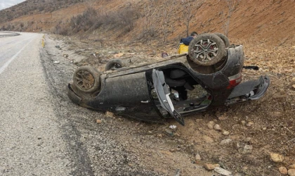 Malatya’da Bayram Yolunda Kaza Ucuz Atlatıldı