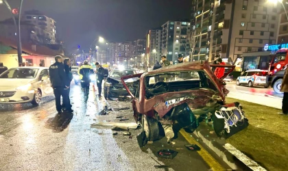 Malatya’da Trafik kazası 3 Yaralı