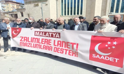 Saadet Partisi’nden Kernek Meydanı’nda Zulme Tepki