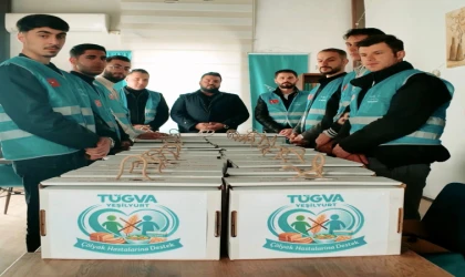 TÜGVA Yeşilyurt’tan Çölyak Hastalarına 250 Yardım Kolisi