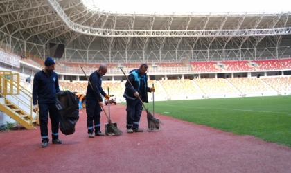 Battalgazi’de Kritik Maç Öncesi Temizlik Seferberliği