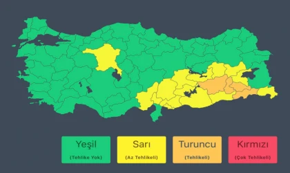 Malatya İçin Kuvvetli Yağış Uyarısı!