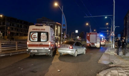 Malatya’da 2 Araç Çarpıştı 2 Yaralı