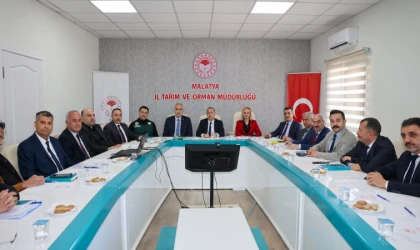Malatya’da 2026 Tarımsal Sulama Planı Masaya Yatırıldı