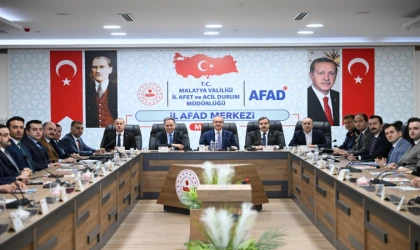 Malatya’da Afetlere Karşı Seferberlik