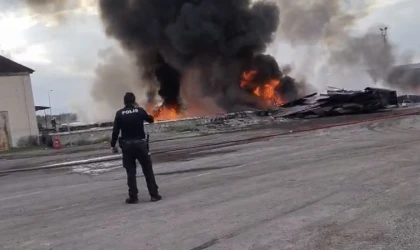 Malatya’da Korkutan Yangın