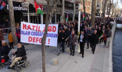 Malatya’da Mescid-i Aksa İçin Yürüyüş